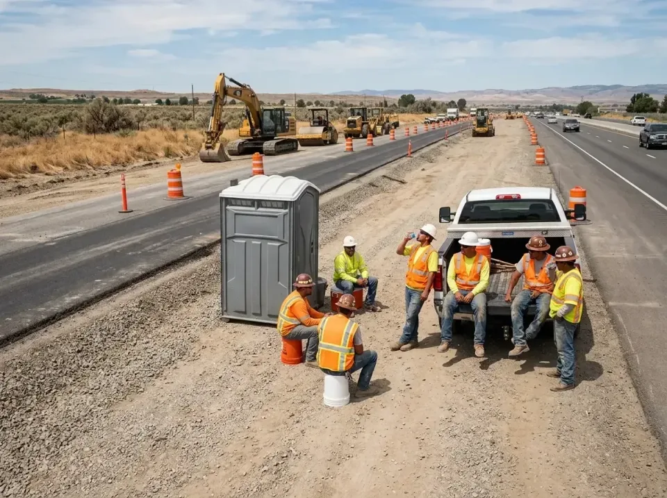 highway-road-construction-crew-007 — frequently asked questions, Porta Potty and Restroom Rentals in Fort Madison, IA